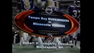 2000-10-09 Tampa Bay Buccaneers vs Minnesota Vikings