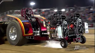 The Pullers Championship 2023: Modified Tractors, Semis & 4wds pulling on Saturday in Nashville, IL