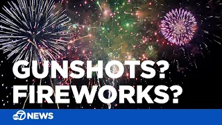 Gunshots or fireworks: How to tell the difference