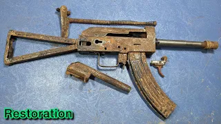 gun restoration MP5 pistol Restoration before and after gun restoration