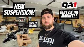 Installing QA1 front suspension on a 1969 C10!!!