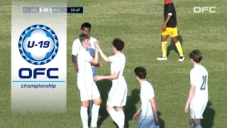 OFC U-19 Championship 2022 | New Zealand vs Papua New Guinea Highlights