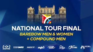 National Tour Final 2023: Barebow Men & Women + Compound Men