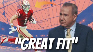 Greg Cosell explains why 49ers 1st rd pick Ricky Pearsall is a GREAT FIT for Kyle Shanahan 👀