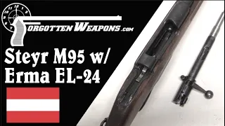 Austrian Troop Training: Erma EL-24 .22 Kit for the Steyr M95 Carbine
