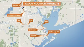 TxDOT unveils the next 10 years' worth of construction in Houston