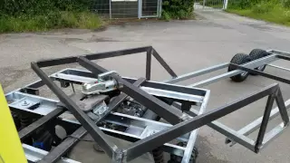 Piaggio APE 50 Pentaro Auflieger Sattelzug Anhänger Truck Trailer Part2