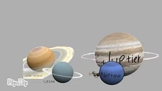 Got balls planets - size comparison 12tune #12tune