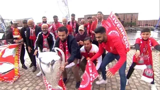 Liverpool Fans Wait In Anticipation Of Champions League Victory Parade