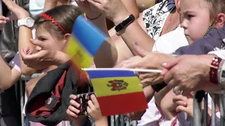 Ceremonia de inaugurare a sărbătorii ”Ziua Independenței Republicii Moldova” - 27 august 2021