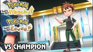 Pokémon Let's Go Pikachu & Eevee : Vs. Champion Rival (1080p60)