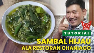 Resep Sambalado Hijau Khas Padang - UDA AWAL