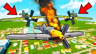 ЛЕГО WAR THUNDER В BRICK RIGS #2 ЛЕГО ВОЙНА И БИТВЫ САМОЛЕТОВ! ЛЕГО ВТОРАЯ МИРОВАЯ ВОЙНА В БРИК РИГС