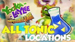 Yooka-Laylee And The Impossible Lair All 62 Tonic Locations