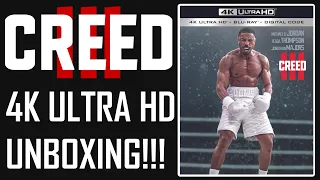 CREED 3 4K ULTRA HD UNBOXING!!! - JIGGY RANDALL