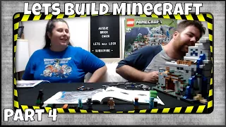 🏞LIVE LEGO Lets Build! Minecraft 21137 The Mountain Cave 😱 Part 4