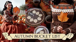 Cozy Autumn Bucket List Ideas 🍂 10 Cottagecore & Slow Living Fall Activities🍁