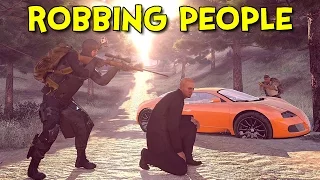 ROBBING PEOPLE! - Arma 3: Life - Ep.3