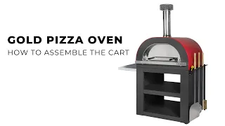 How to assemble the cart for Gold pizza oven | Clementi