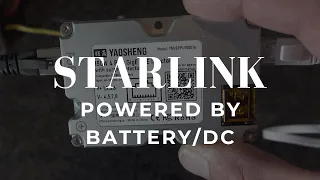 Effortless Powering: YAOSHENG Adaptors Simplify Starlink with DC/Battery