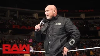 Goldberg returns to send a message to Brock Lesnar: Raw, Oct. 17, 2016