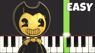 Bendy and the Dark Revival Trailer Theme - EASY Piano Tutorial