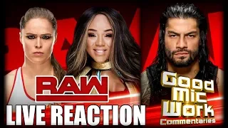 WWE RAW August 6, 2018 LIVE REACTION!