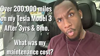 My over 200k miles on my Tesla Model 3 journey