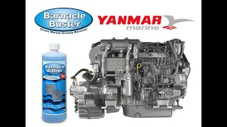 Flushing Yanmar heat exchangers with Barnacle Buster