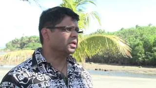 Fijian Attorney General & Tourism Minister officially opened Volivoli cave, Sigatoka.