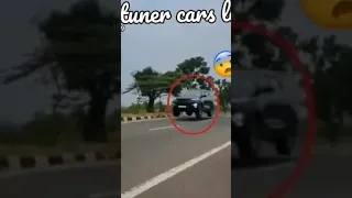 black Fortuner public Road flying 🤟🖕#shorts