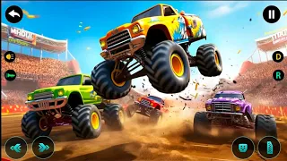 Monster Truck Racing Offroad 3D - Monster Truck Racing Simulator - Android GamePlay #2