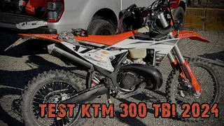 Test KTM 300 TBI - Endurata Ligure