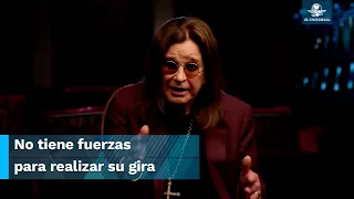 Ozzy Osbourne dice adiós a los escenarios por su estado de salud