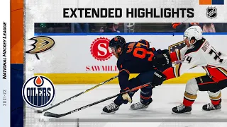 Anaheim Ducks vs Edmonton Oilers Feb 17, 2022 HIGHLIGHTS