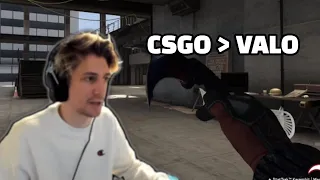 xqc preferring csgo over valorant now