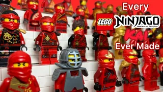 Every Lego Ninjago Kai Minifigure EVER MADE !!!