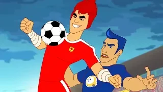 Temporada 2 Compilación | Capítulos 1 - 3 |  Super Strikas | Súper Fútbol Dibujos Animados