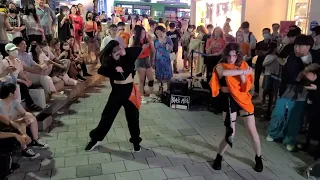 [Kpop Busking in Hongdae] Trouble Maker - '내일은 없어 (Now)' dance cover by Alina, Olga 2022년 7월 2일