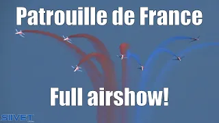 Patrouille de France - French Air Force Jet Display Team Full Airshow - Kaivari 2021