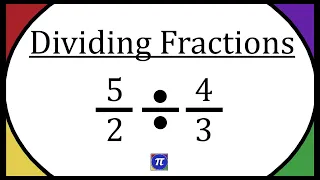 Dividing A Fraction By A Fraction