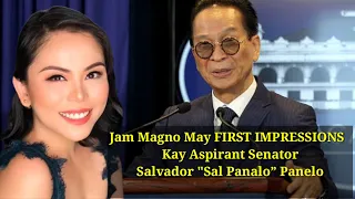 Jam Magno reaction to sen panelo