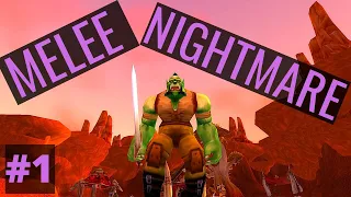 WE ARE GOING MELEE! Project Ascension WoW Ironman/Nightmare Leveling 1-70 Episode 1