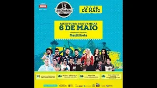 PROGRAMAÇÃO SHOWS PECUÁRIA 2019 - GOIÂNIA