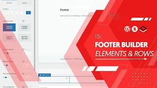 15: The Blocksy footer builder overview 🔹 WordPress Starter Course 2023