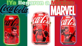 Latas de Coca-Cola con personajes de Marvel