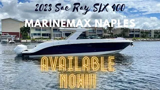 AVAILABLE NOW! 2023 Sea Ray SLX 400 Outboard | MarineMax Naples