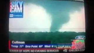 Tornado in cullman Alabama 4-27-2011