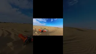 KTM 450 SX-F 2023 Went airborne and then crashed