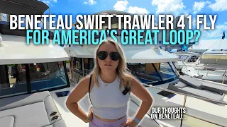 Beneteau Swift Trawler 41 Fly Tour + Review | Will It Work For America's Great Loop? | FLIBS 2023